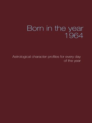 cover image of Born in the year 1964
